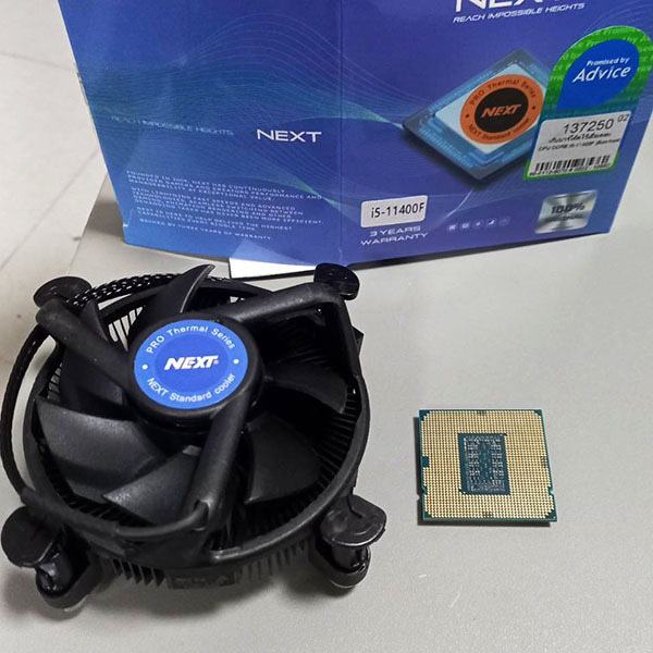 CPU CORE I5-11400F LGA 1200 (NEXT) 2.6 GHz. มือ 2 สภาพดี