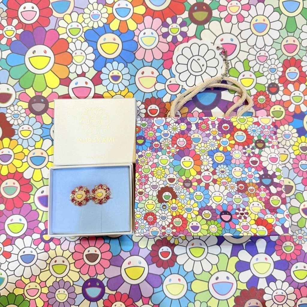 Takashi Murakami X Liquem Earring ต่างหู พร้อมส่ง