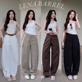 รุ่นLena barrel pants กางเกงทรง barrel ที่กำลังมาแรง