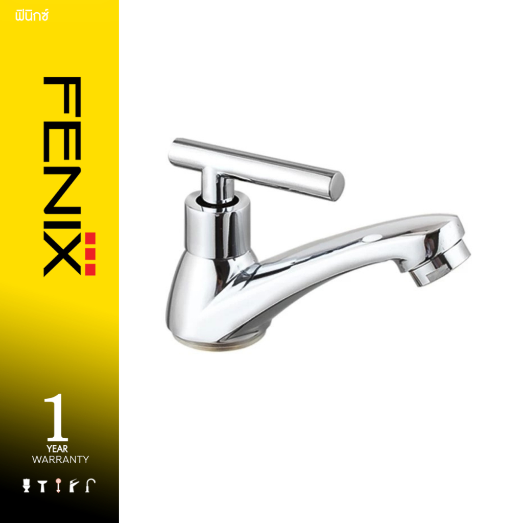 Fenix ก๊อกอ่างล้างหน้าด้ามปัด รุ่น D-1105