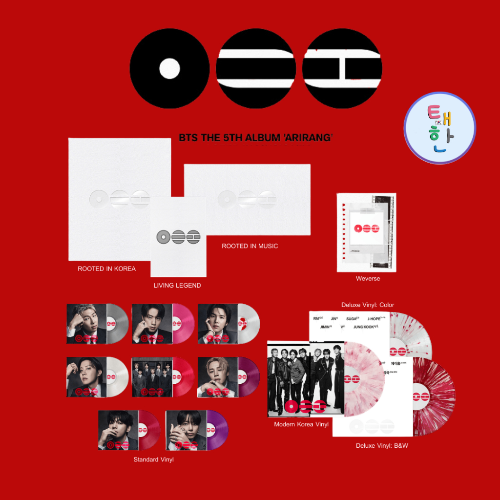🔥ส่งด่วน ส่งทันที🔥 [BTS] อัลบั้มใหม่ล่าสุด 'ARIRANG'