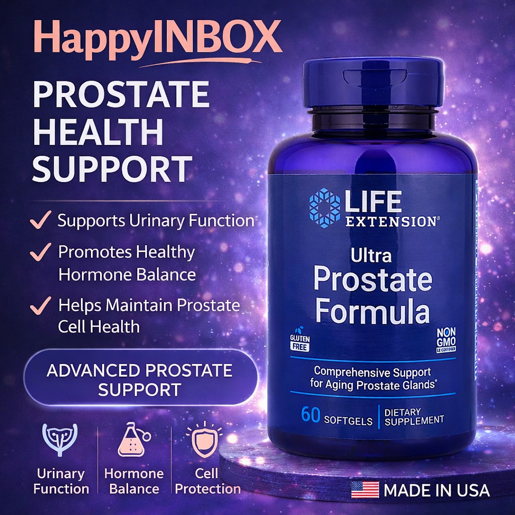 💙 Life Extension Ultra Prostate Formula เสริมสุขภาพต่อมลูกหมาก สุขภาพผู้ชายวัยทำงาน