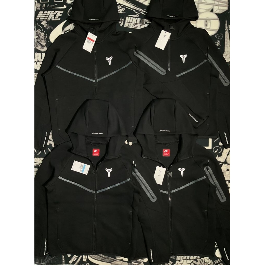 เสื้อ/เซ็ต Nike Tech Fleece x Kobe Bryant - Black/White มือ 1 ป้ายห้อย แท้💯