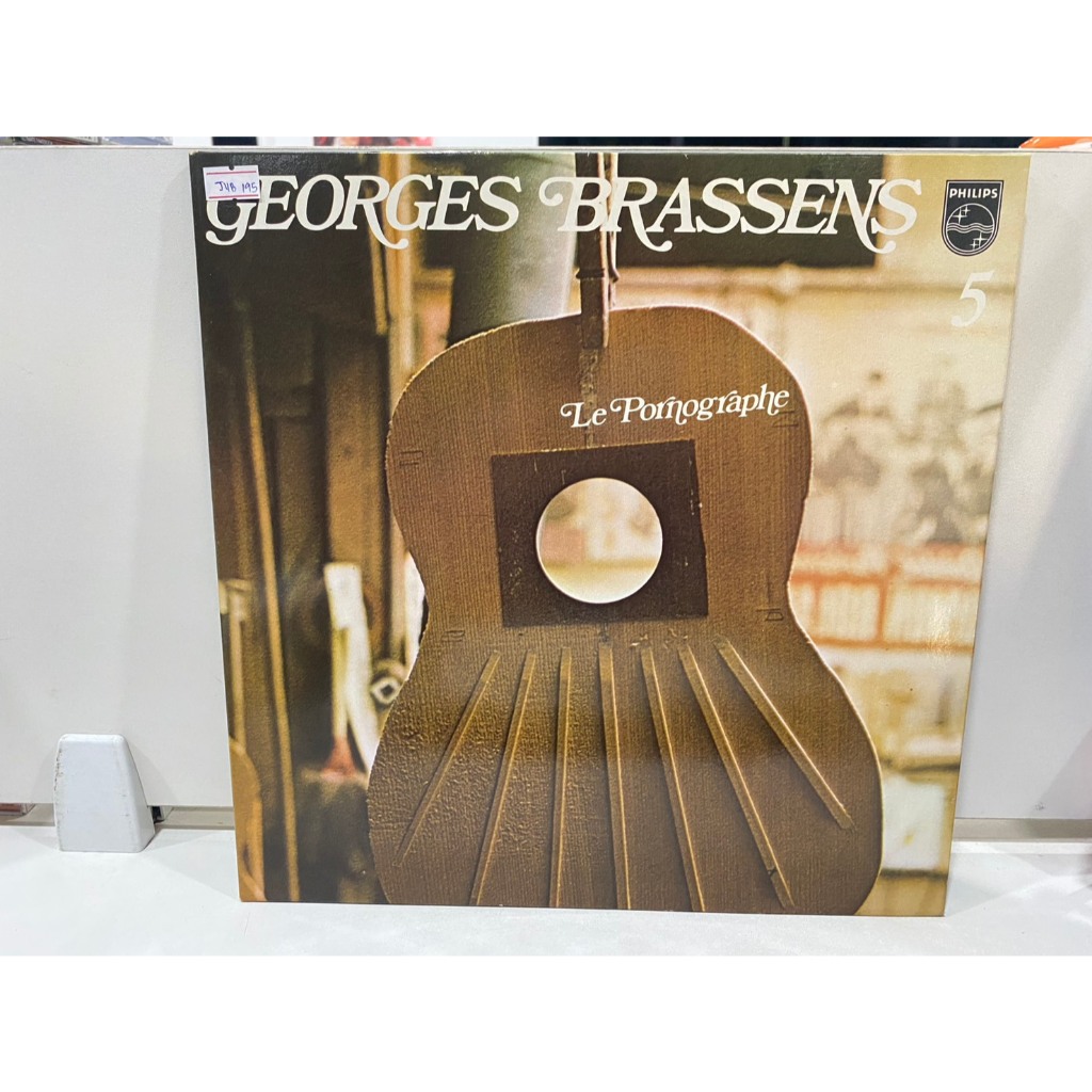 1LPVinyl Records แผ่นเสียงไวนิล GEORGES BRASSENS PHILIPS 5 Le Pornographe (J10A111)
