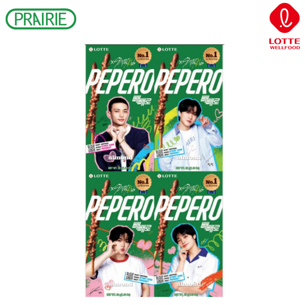 Lotte PEPERO ล็อตเต้ เปเปโร่ บิสกิตแท่ง เคลือบช็อกโกแลต มีทุกรสชาติ