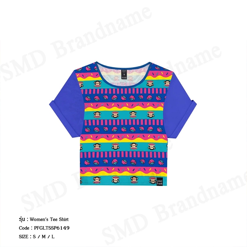 Paul Frank เสื้อครอปผู้หญิง รุ่น Women's Tee Shirt Code: PFGLTSSP6149