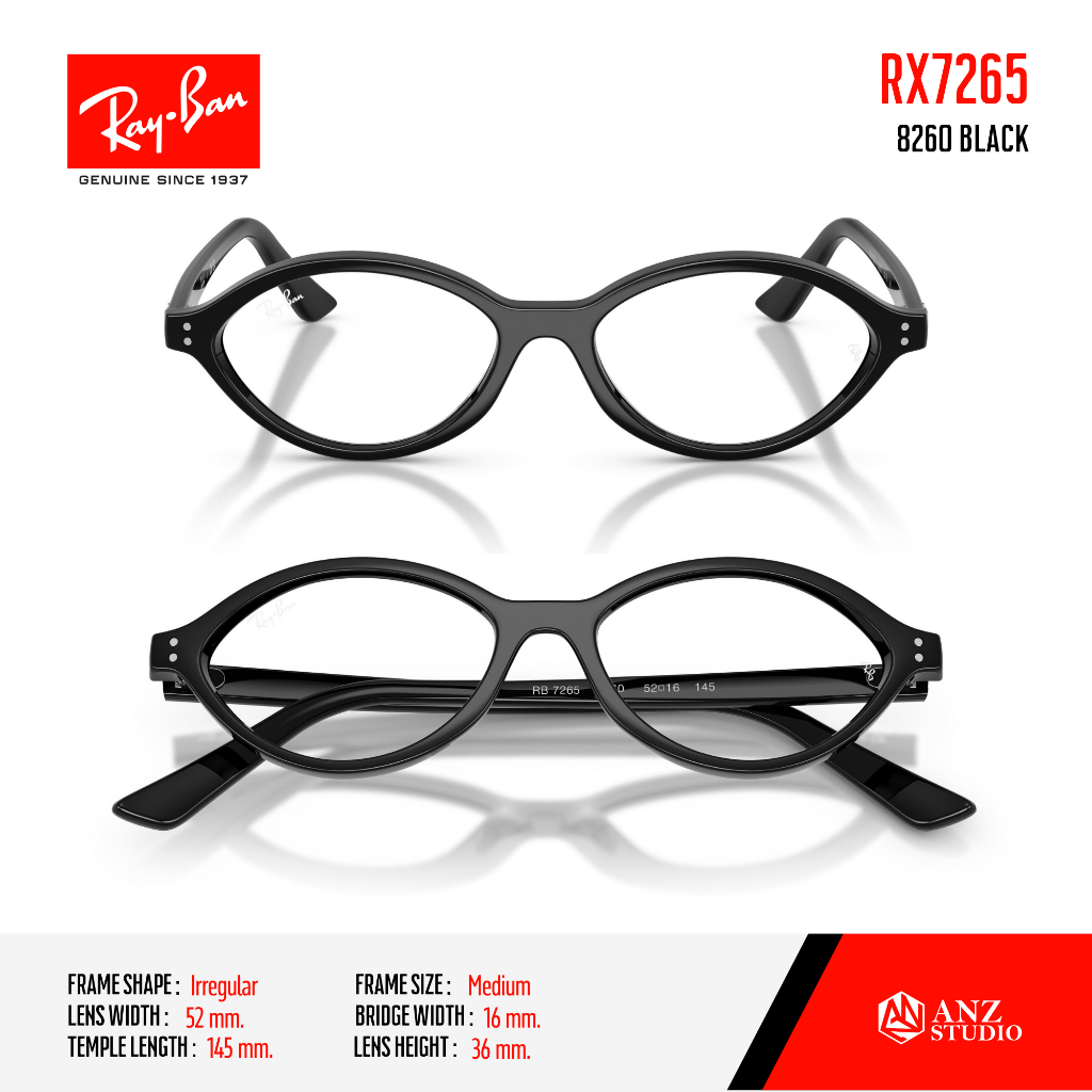 Ray-Ban إطار نظارة طبية RX7265 — صورة 6