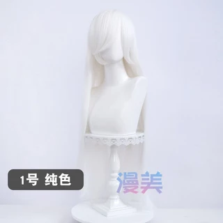 🔥MANMEI | 100cm Universal Long Straight Wig Heat Resistant for Styling Practice & Cosplay ส่งจากในประเทศ