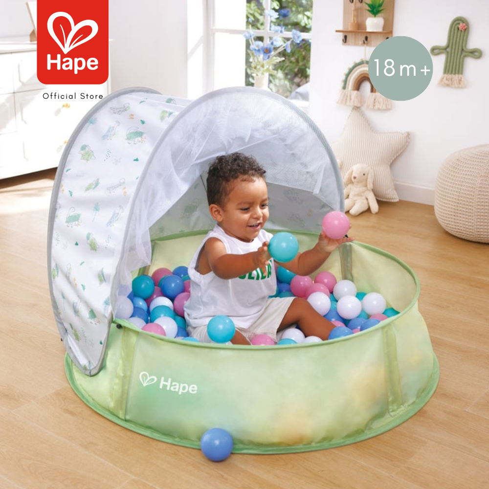 Hape - PORTABLE BEACH PLAY TENT        เตนท์น้อย พกพาได้        18M+ รูปที่ 2
