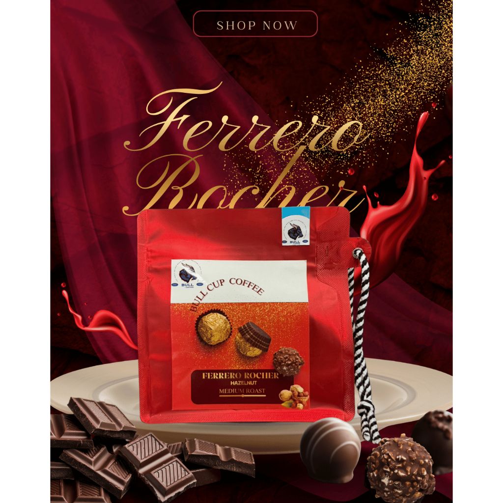 เมล็ดกาแฟคั่วกลาง  ''Ferrero Rocher'' เฉพาะเทศกาลปีใหม่2025 เท่านั้น