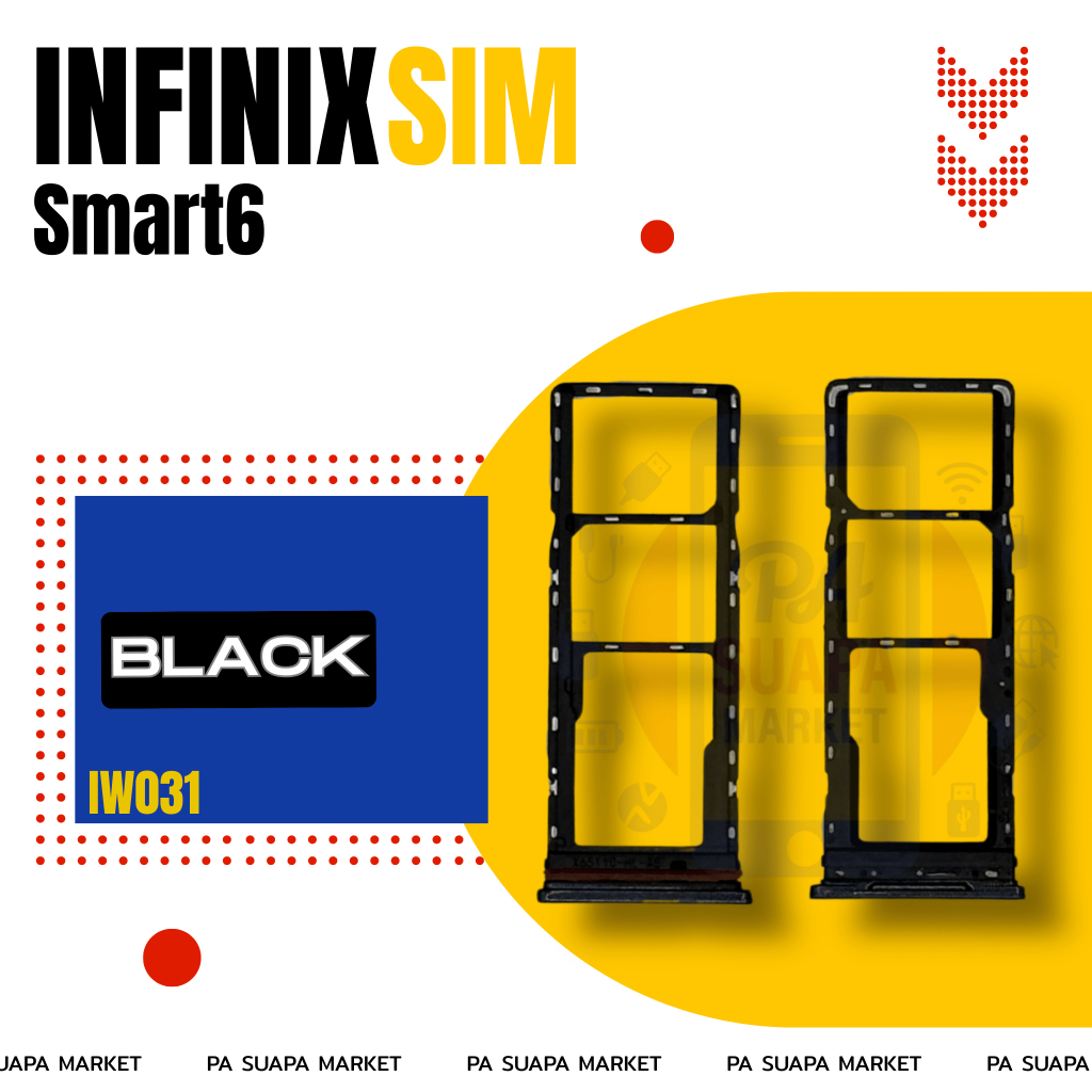 SIM Tray for infinix Smart6