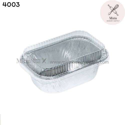 ถาดฟอยล์ S&S 4003 พร้อมฝา 100ml /10ชุด