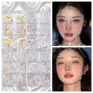 [พร้อมส่งทันที] เพชรติดหน้า **เรซิ่นดอกไม้ เรซิ่นการ์ตูน** เพชรติดเล็บ เชียร์ลีดเดอร์ อุปการ์แต่งหน้า