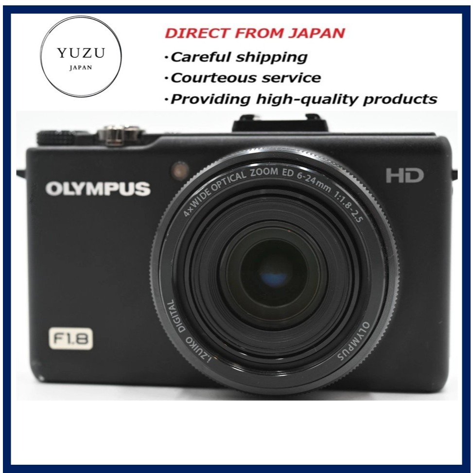 Pre-owned Product Olympus XZ-1 Digital Camera - Black | f/1.8 i.ZUIKO Lens | 10MP CCD Sensor, 4x Zoo