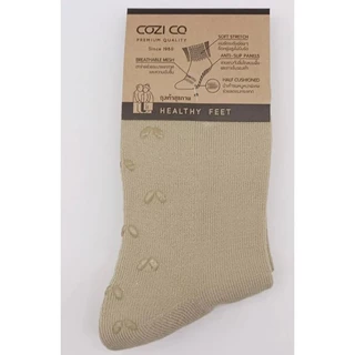 Cozi co ถุงเท้าสุขภาพ สำหรับผู้ป่วยเบาหวาน ผู้สูงอายุ คุณแม่ตั้งครรภ์ ลดแรงกระแทก ถุงเท้ากันลื่น Healthy socks