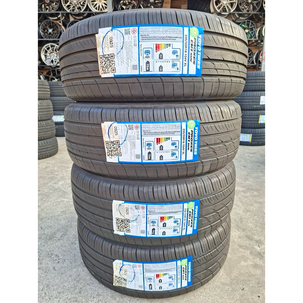 🚗🚕toyo 235/55/18 cr1 ยางใหม่ ปี25
