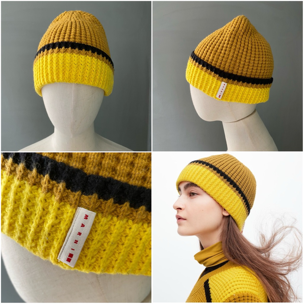 USED Uniqlo x Marni beanie (one size ) น่ารัก สภาพดี