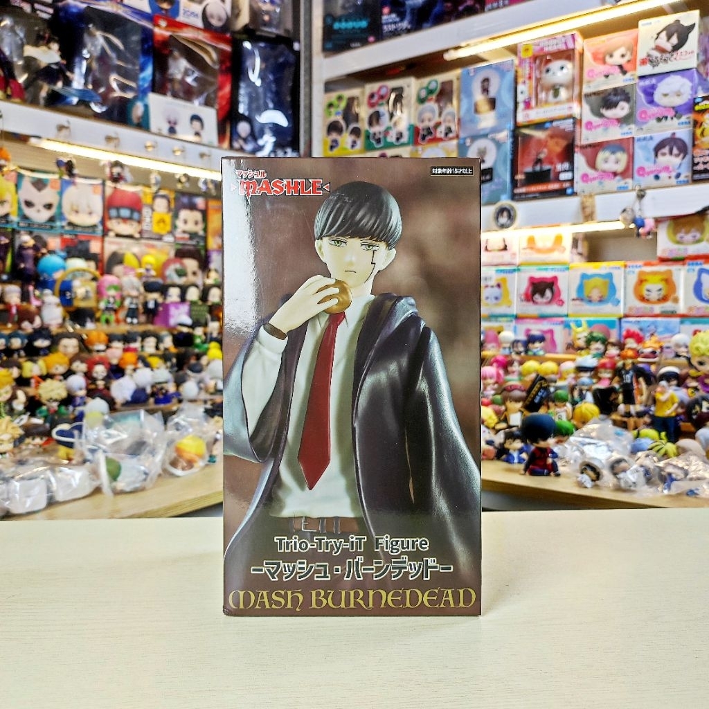 ✨ฟิกเกอร์ มัช"Furyu Mashle: Magic and Muscles Trio-Try-iT Figure - Mash Burnedead. " ลิขสิทธิ์แท้🇯🇵