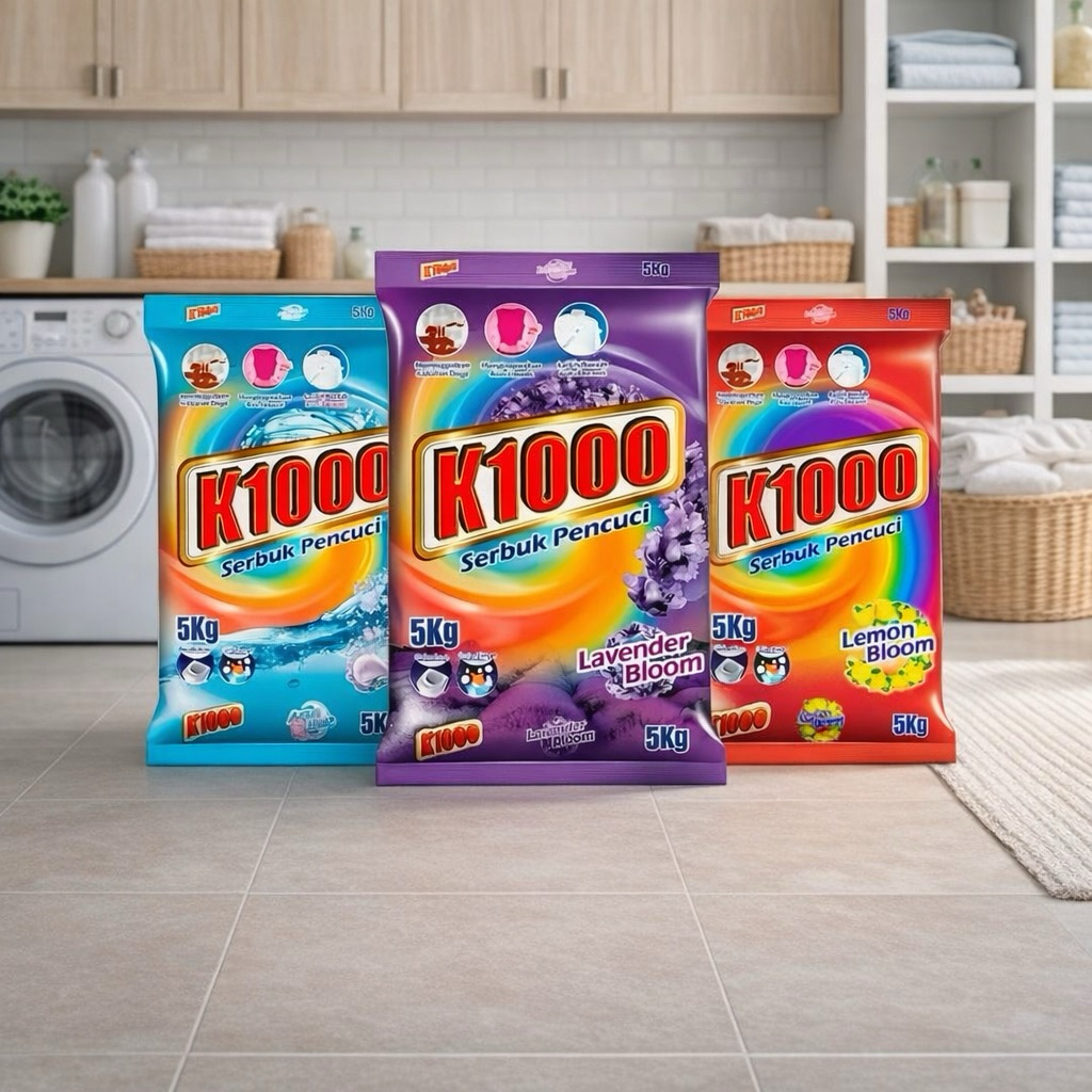 ผงซักฟอก k1000นำเข้า
