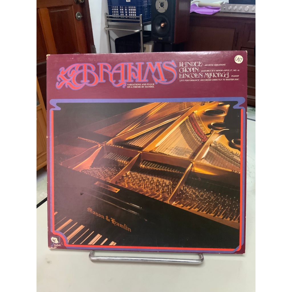 แผ่นเสียง Brahms – Variations And Fugue On The Theme By Handel #1