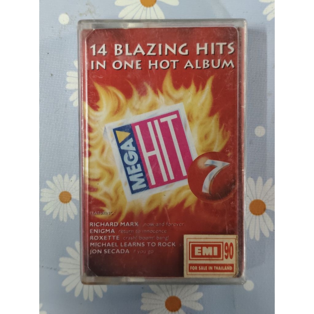 เทปคาสเซ็ท เพลงสากล /ยุค 70' 80' 90' cassette tape / Mega Hit 7 (ชุดรวมฮิต)