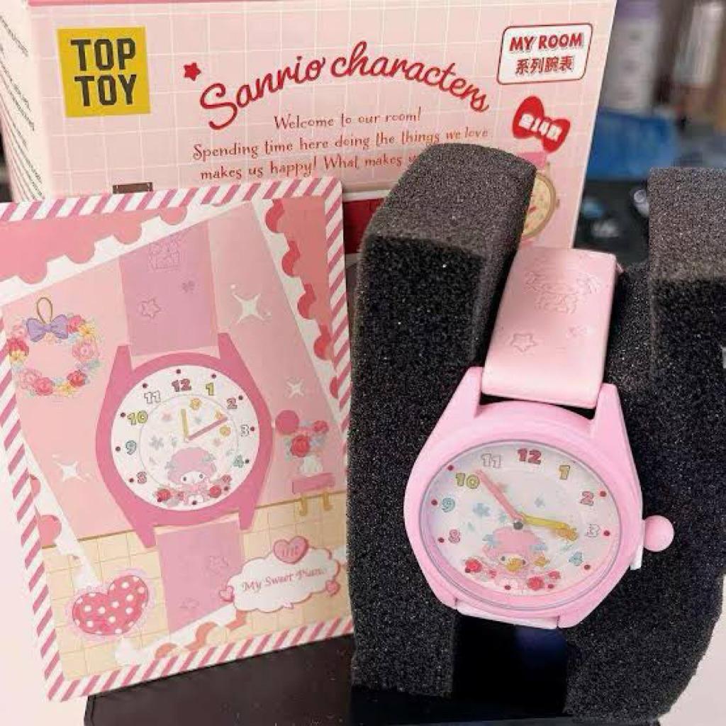 piano นาฬิกา sanrio x toptoy