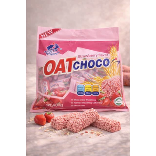 Twinfish Oat Choco ข้าวโอ๊ตอัดแท่ง ธัญพืชอัดแท่ง ยี่ห้อ TWINFISH