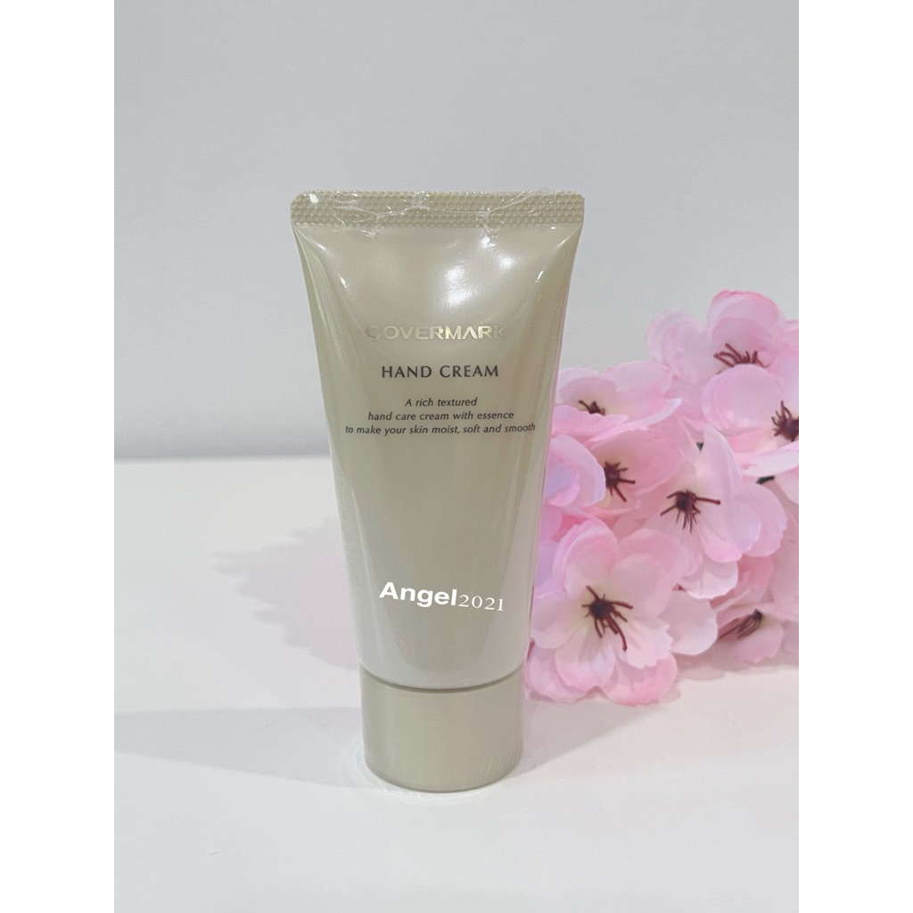 แฮนครีมผสมเอสเซนส์-บำรุงมือเพิ่มความชุ่มชื้น-Covermark-Hand-Cream-With-Essence-50ml-ปีผลิต2023-โล๊ะสต๊อค
