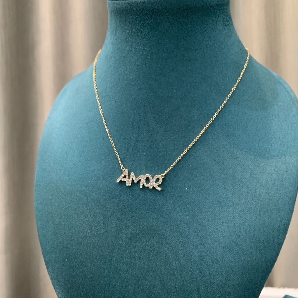🩵🌟สร้อยคอ จี้AMOR💖✨✨