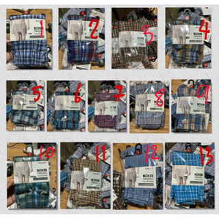 Boxer rosso แท้ 100% (ไซต์ L) ผ้า cotton ผสม โพลีเอสเตอร์