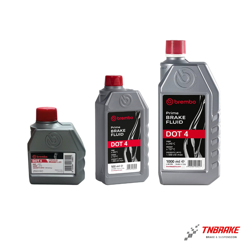 Brembo น้ำมันเบรค Brake Fluid DOT4 DOT4LV DOT5.1 ของแท้ รถยนต์ มอเตอร์ไซค์ ทุกรุ่น