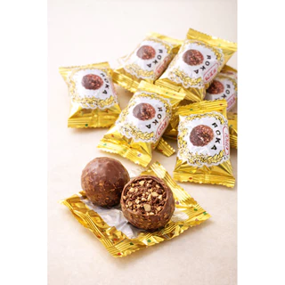 🍫 Apollo Roka เวเฟอร์ลูกกลมสอดไส้ช็อกโกแลต 70 ชิ้น 🧆