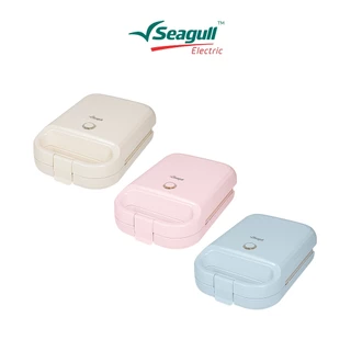 Seagull เครื่องทำแซนด์วิช มินิ Mini Sandwich Maker มีให้เลือก 3 สี ครีม ชมพู ฟ้า