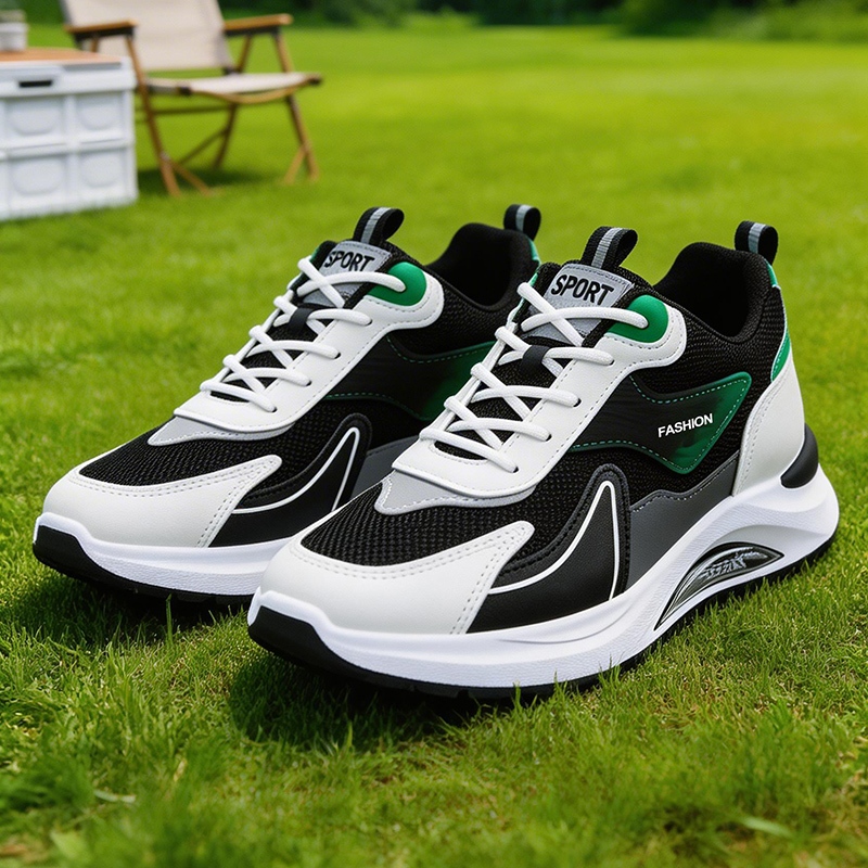 XWbrand รองเท้าผ้าใบลำลองผู้ชายรุ่นใหม่ หนา ระบายอากาศ รูปที่ 4