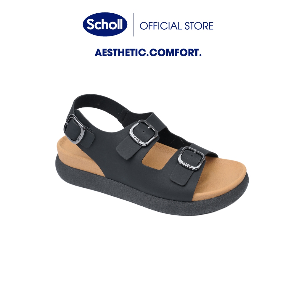 Scholl รองเท้าแตะสำหรับผู้หญิง รุ่น Claire เทคโนโลยี Bioprint รองรับทุกสรีระเท้า นุ่มแน่น