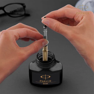 Parker น้ำหมึกขวด 57ml สีน้ำเงิน สีน้ำเงินเข้ม สีดำ หมึกขวดใช้กับหลอดสูบหมึก PARKER Quink Bottle Ink for Fountain pen