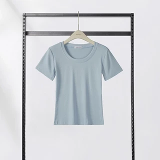 HELLDUL T0001เสื้อยืดคอกลมแขนสั้นเนื้อผ้าเรียบเนียน ใส่สบายทุกวัน ส่งจากไทย