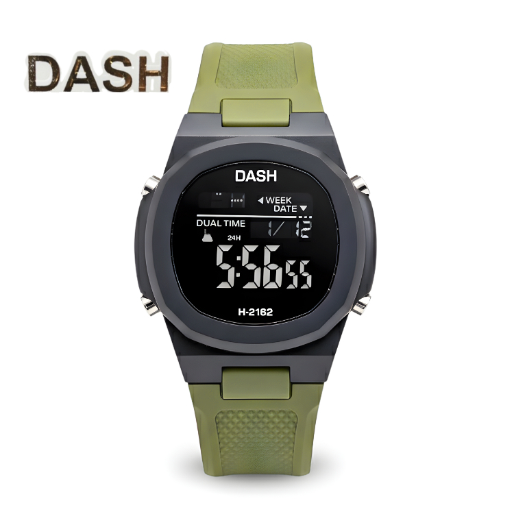 Sport Dash#H2162 สปอร์ตดิจิตอล กันน้ำได้ หน้าปัด38มม. ตั้งปลุกตั้งเตือนได้ ตั้งเวลาให้พร้อมใช้งาน