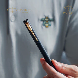 สลักชื่อฟรี Parker Vector XL Premium Rollerball Pen Gold Trims Collection ปากก โรลเลอร์บอลเว็คเตอร์ เอ็กซ์แอล คลิปทอง
