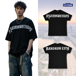 FifthYork T-shirt Bangkok city oversized tee