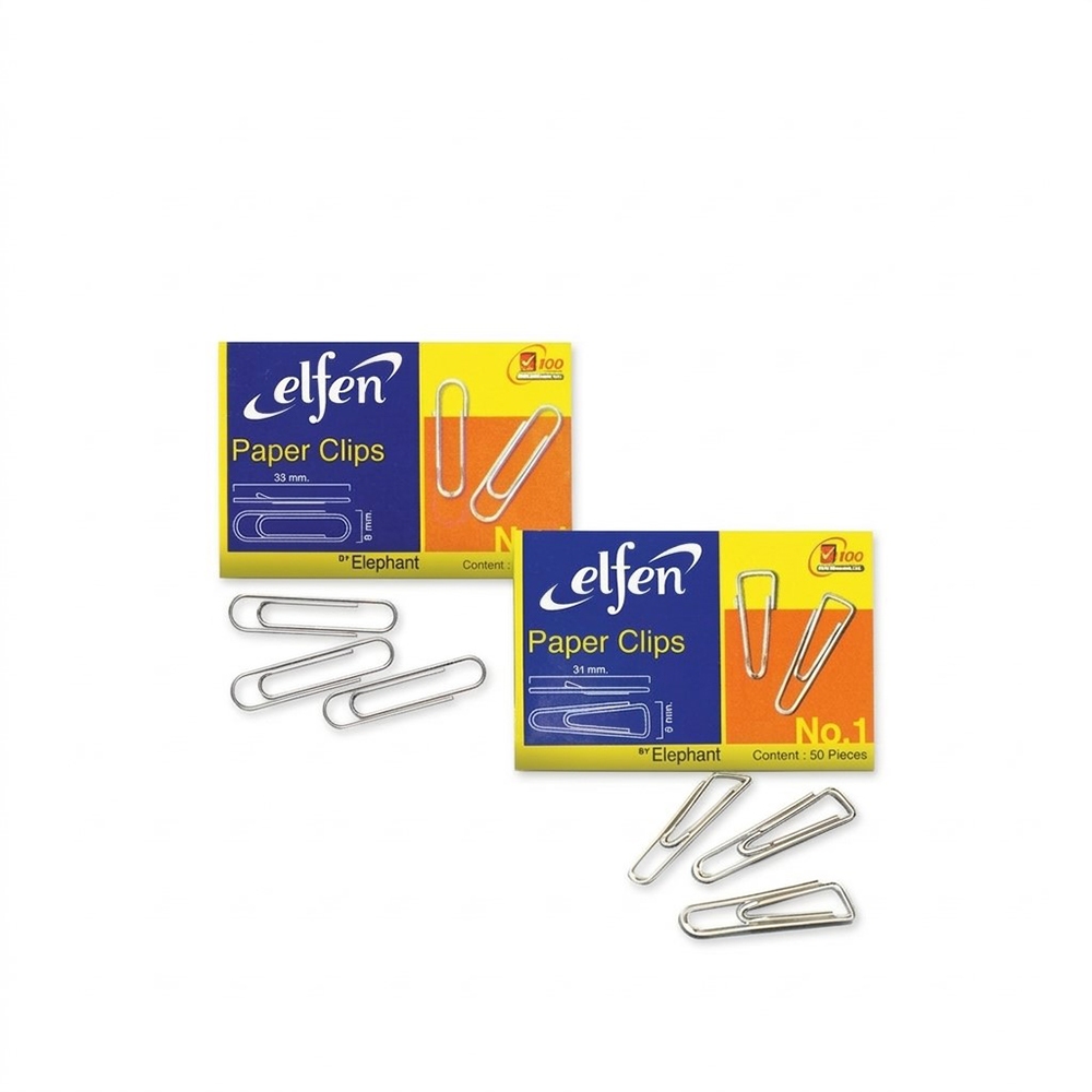 ลวดเสียบ (กล่อง 50 ตัว) เอลเฟ่น No.1 แบบกลม,เหลี่ยม