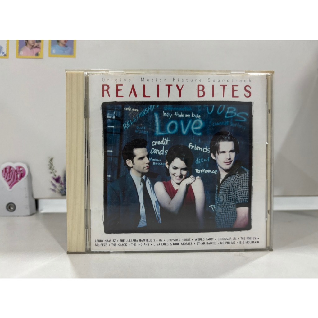 1 CD MUSIC  ซีดีเพลงสากล     PICTURE SOUNDTRACK REALITY BITES    (A16J12)