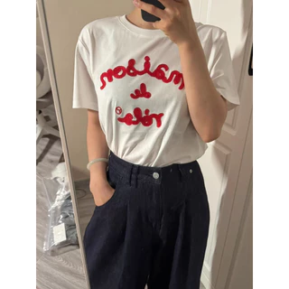 [พร้อมส่งในไทย🇹🇭] ROLAROLA เสื้อยืด Maison De Rola Embroidery วอนยอง