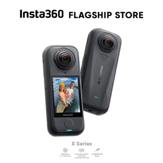 Insta360 X6 กล้อง 360 X5 X4 Air ถ่ายวิดีโอ 8K ภาพชัด กล้องแอคชั่น กันน้ำ ประกัน 1ปี Action Camera