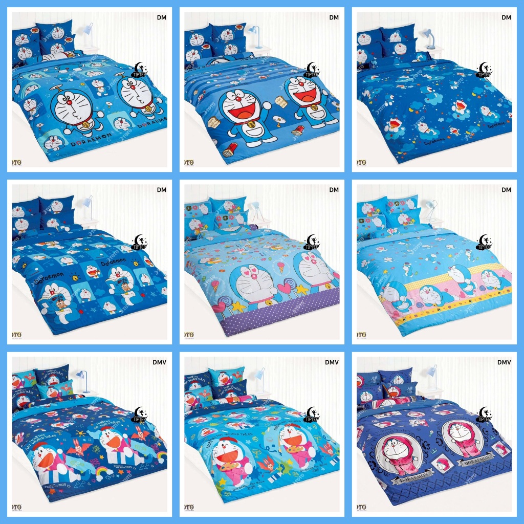 TOTO ผ้าห่มนวมมาตรฐาน โดเรม่อน Doraemon ลิขสิทธิ์แท้ DM172 DM173 DM180 DM181 DM182 DM183  DMV176 DMV