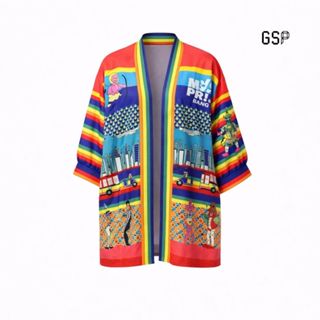 GSP MY PRIDE : Robe เสื้อคลุม แขนยาว สีแดง PBEOBU