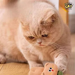 Heycat ตุ๊กตาแคทนิป แมวลูกบอล ตุ๊กตาแมว กัญชาแมว ตุ๊กตาแมวฟิน ทำจากผ้าปลอดภัยต่อน้องแมว