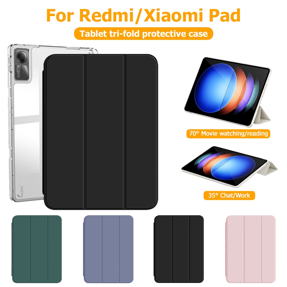 เคส สำหรับ Redmi Pad SE 8.7 11 เคสแท็บเล็ต สำหรับ Xiaomi Redmi Pad 2 2025 Pad 5 6 7 Pro เคส สำหรับ เ
