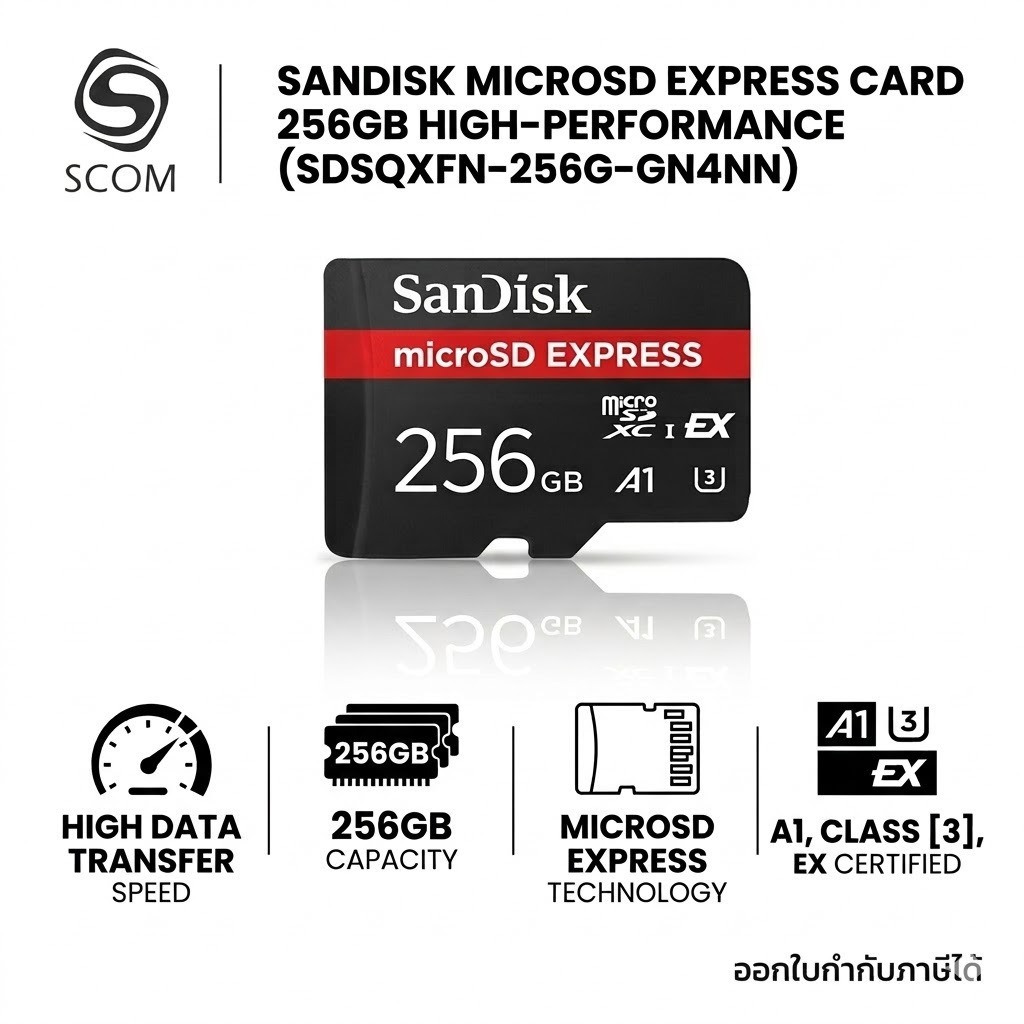 SanDisk microSD Express Card 256GB (SDSQXFN-256G-GN4NN)