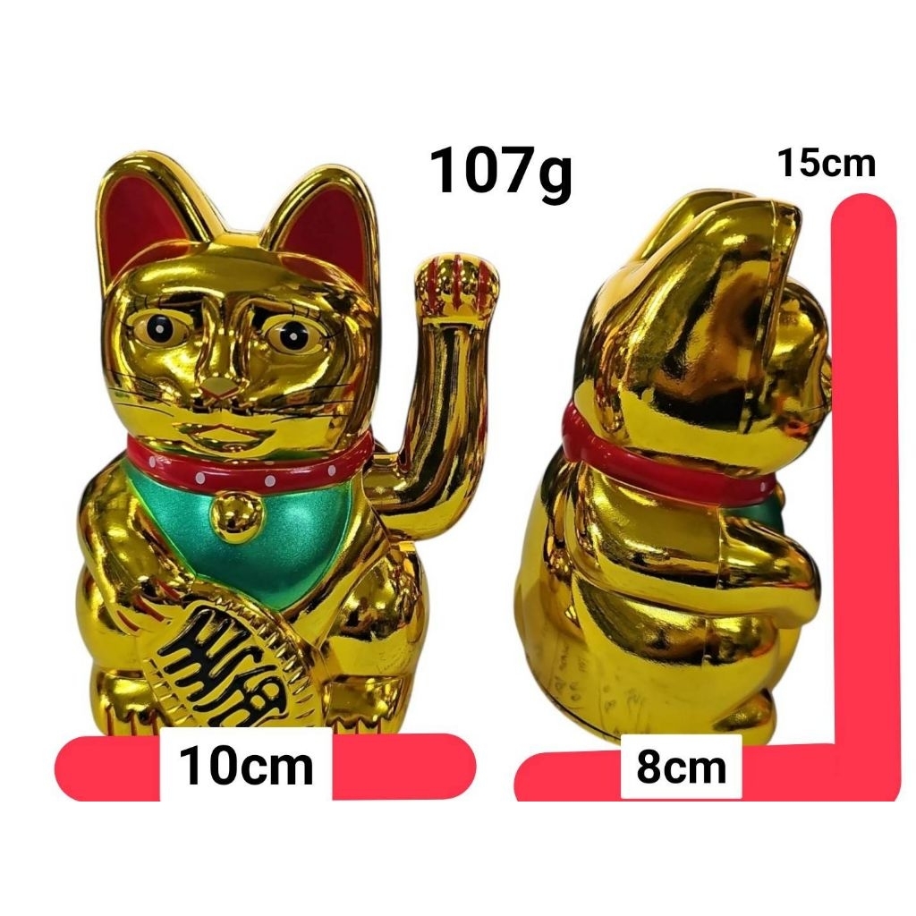 GVแมวกลางกวักนำโชคสีทอง Lucky Cat เรียกทรัพย์ เรียกลูกค้า